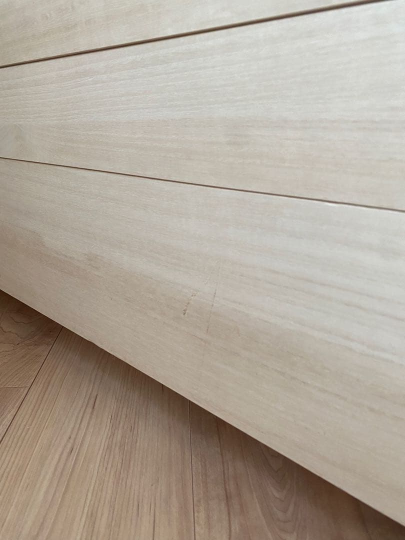 桐 衣装ケース 幅95cm 5段 日本製 隅金具 キャスター付　着物　収納