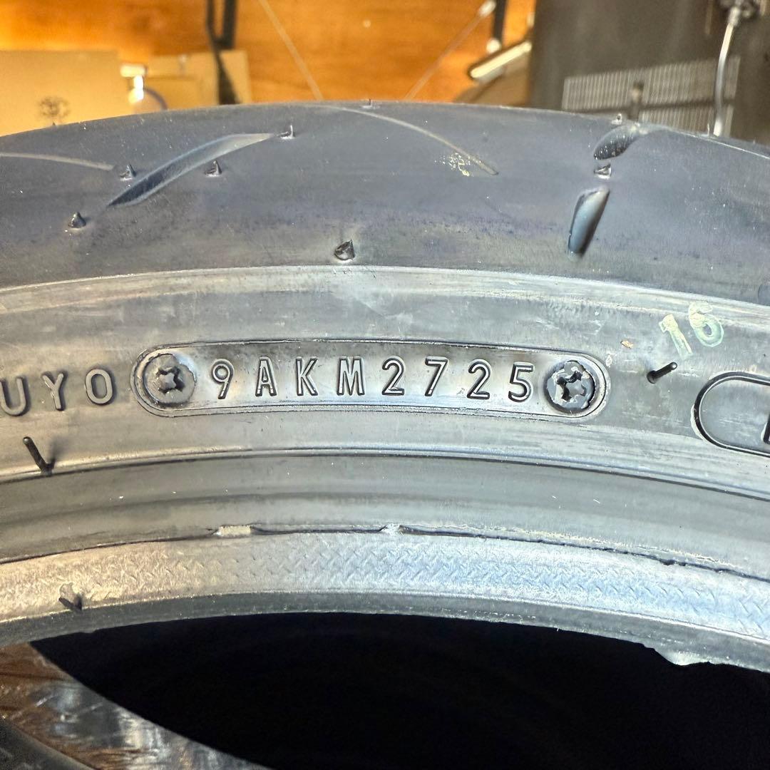 タイヤ 新品　前後2本セット　SPORTMAX Roadsport 2