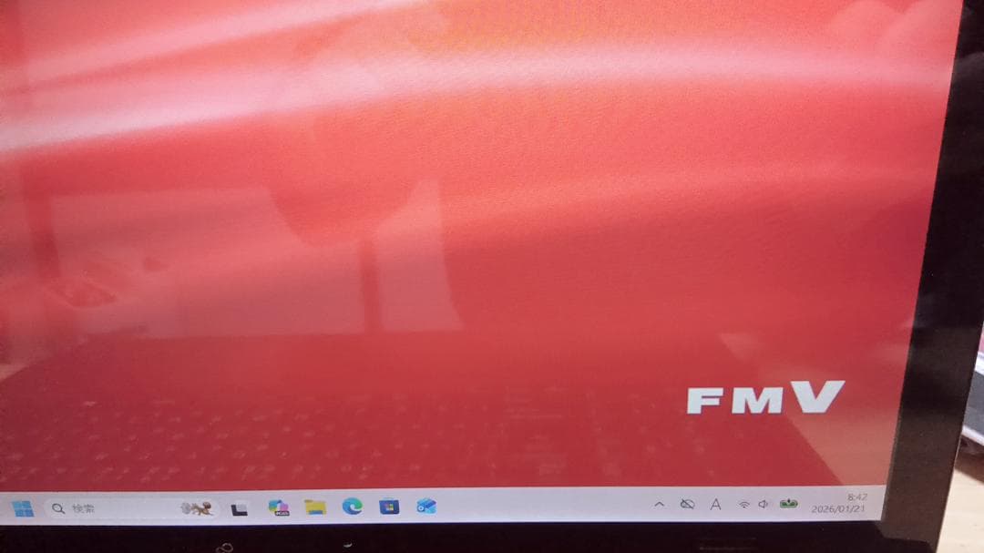 富士通 AH77/Mタッチ操作可office2024付Blu-ray内蔵SSD