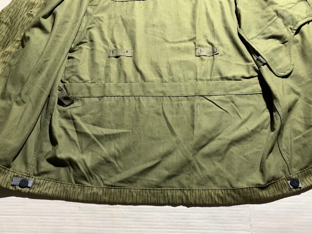 80S ヴィンテージ 東ドイツ 空挺部隊 ジャケット レインドロップ レインカモ