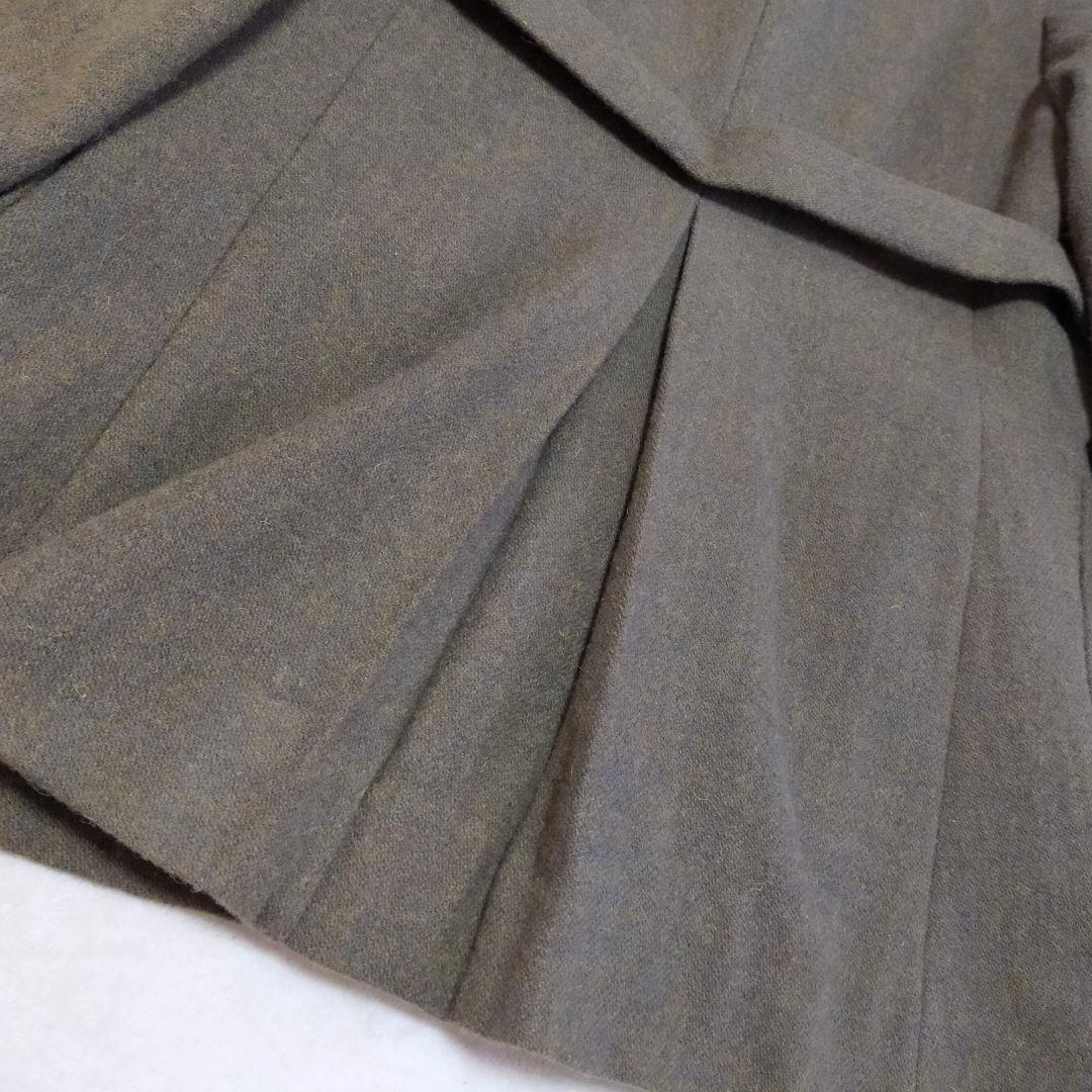 美品　umii908　英国製ツイード生地　2　チェスターコート　ウールジャケット