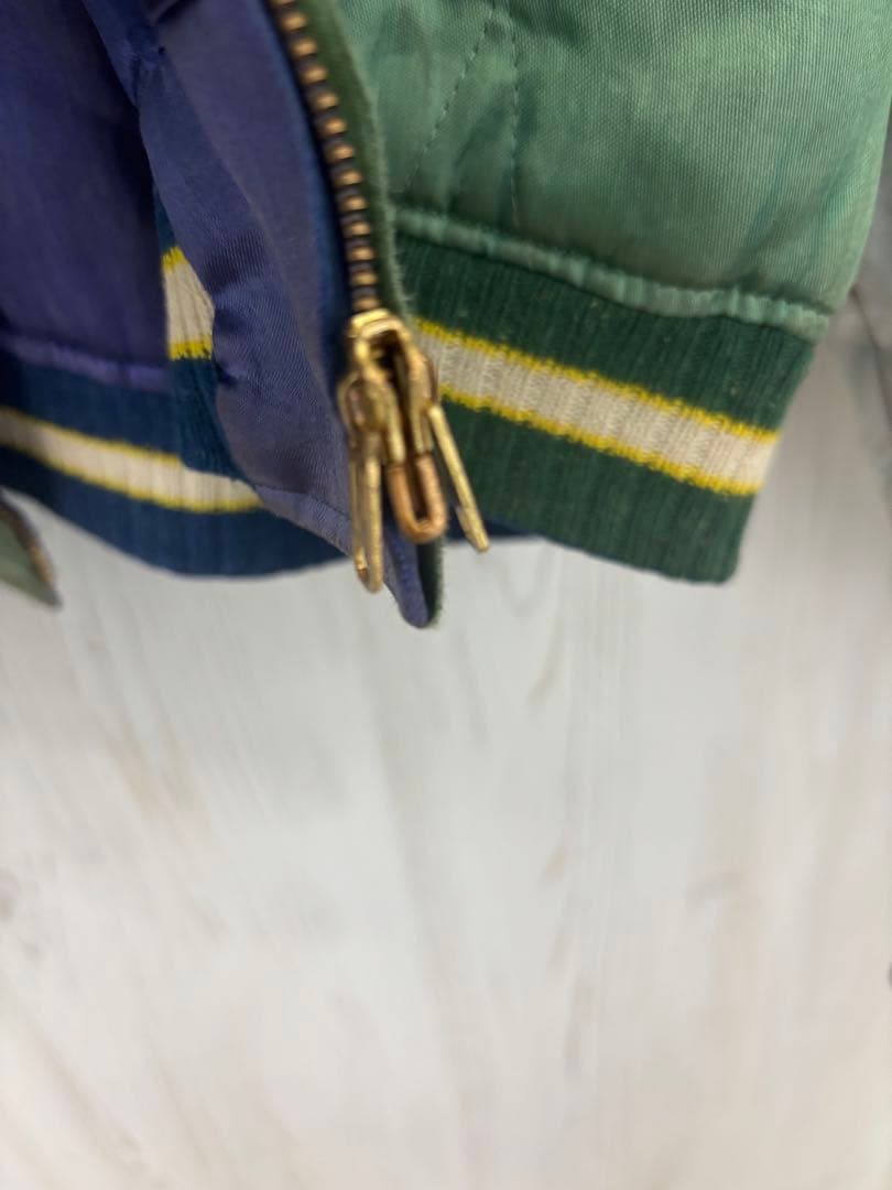 超希少スペシャル50s スカジャン Japan ヴィンテージ　ビッグサイズ