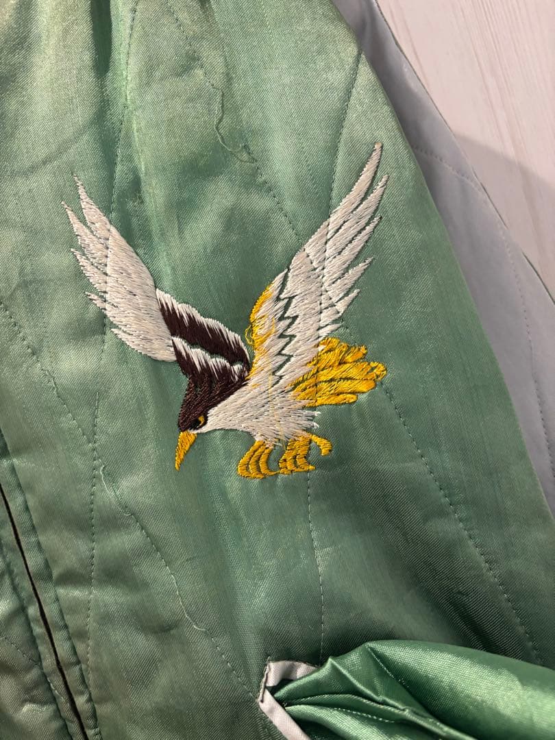 超希少スペシャル50s スカジャン Japan ヴィンテージ　ビッグサイズ