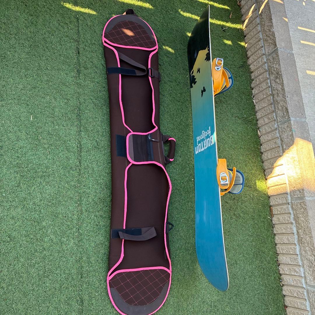 Burton Feelgood スノーボード140 ビンディング 、カバー付き