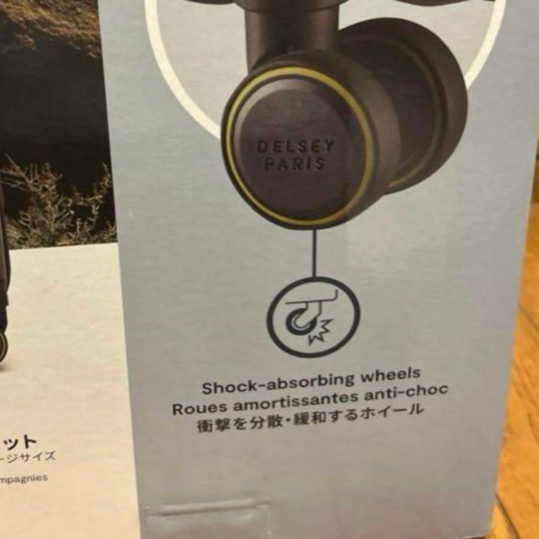 【新品】フランス DELSEY デルセー 機内持ち込み キャリーケース Sサイズ