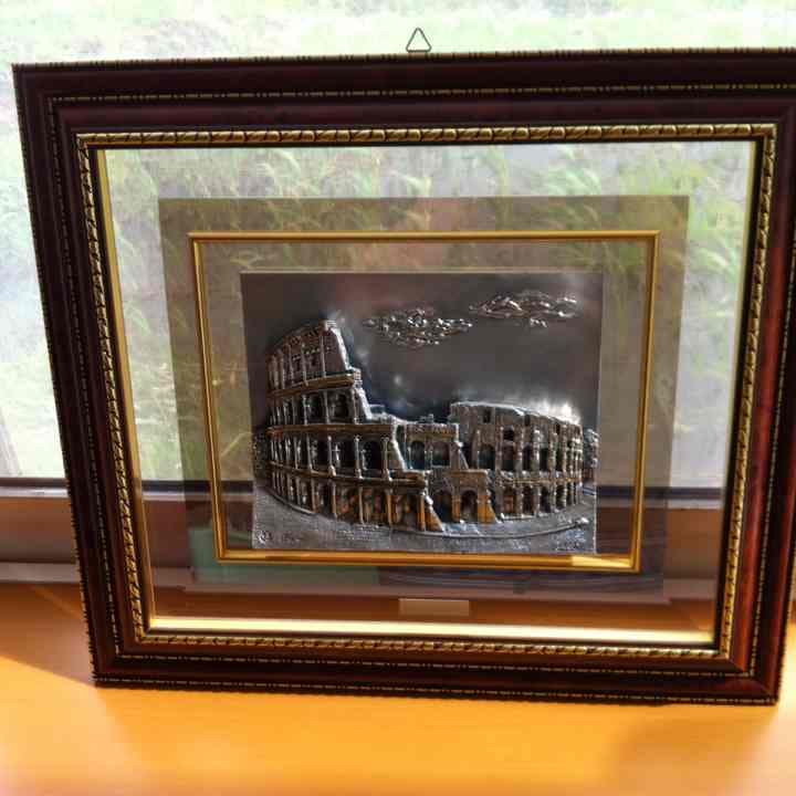 イタリア製 壁掛け ブルネル社製 高級工芸品❗️