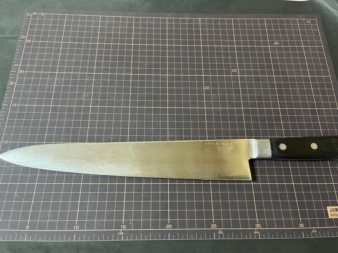 藤次郎 スウェーデン鋼 牛刀包丁 刃渡り約30cm 研ぎ済み 本職用 包丁