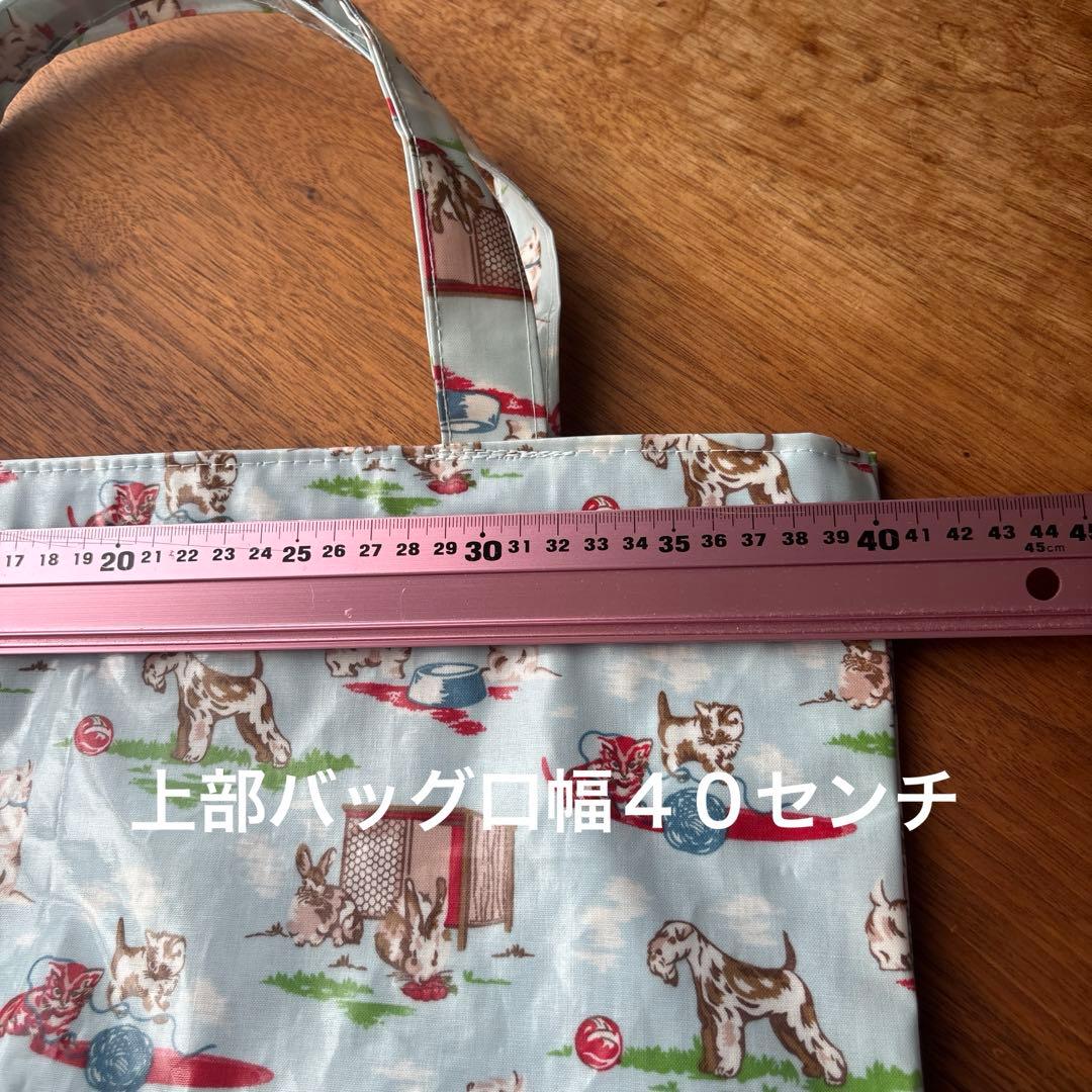 軽いんですバッグ Ｍサイズ キャスキッドソンシーチングラミネート