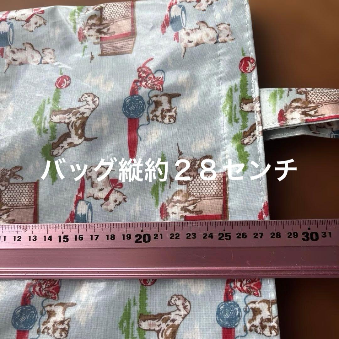 軽いんですバッグ Ｍサイズ キャスキッドソンシーチングラミネート