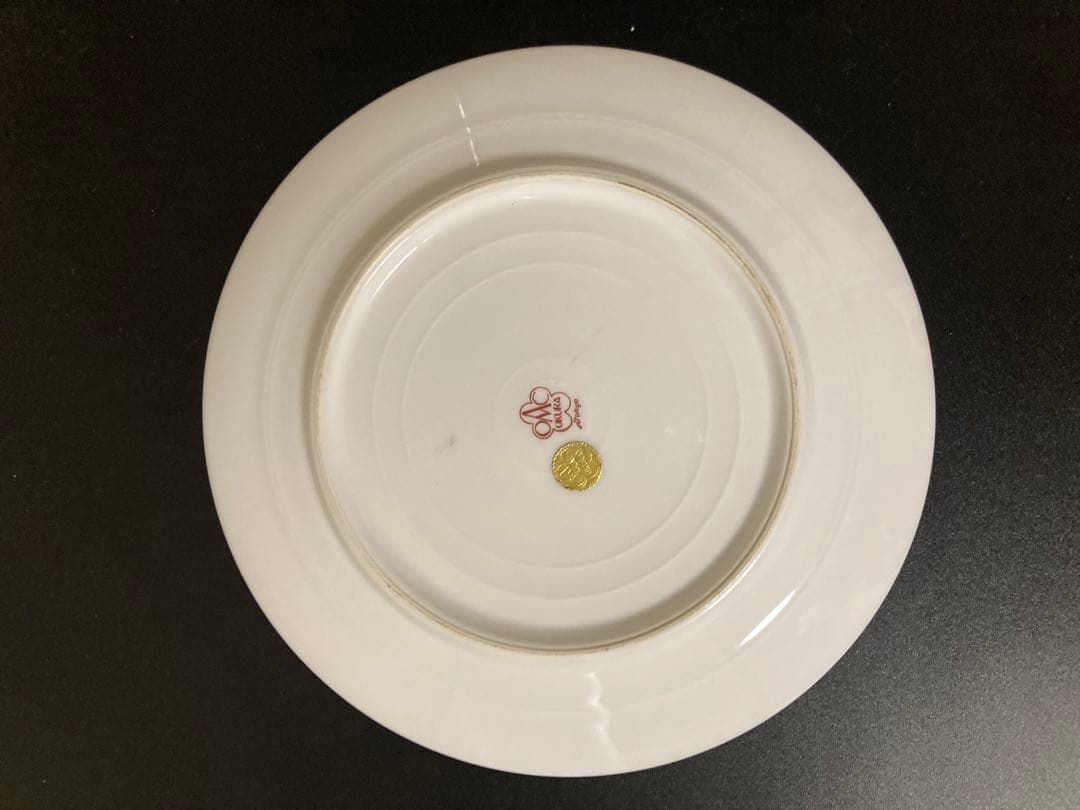 大倉陶園　瑠璃金蝕 プレート 3枚セット オールド大倉 tokyo印 金彩