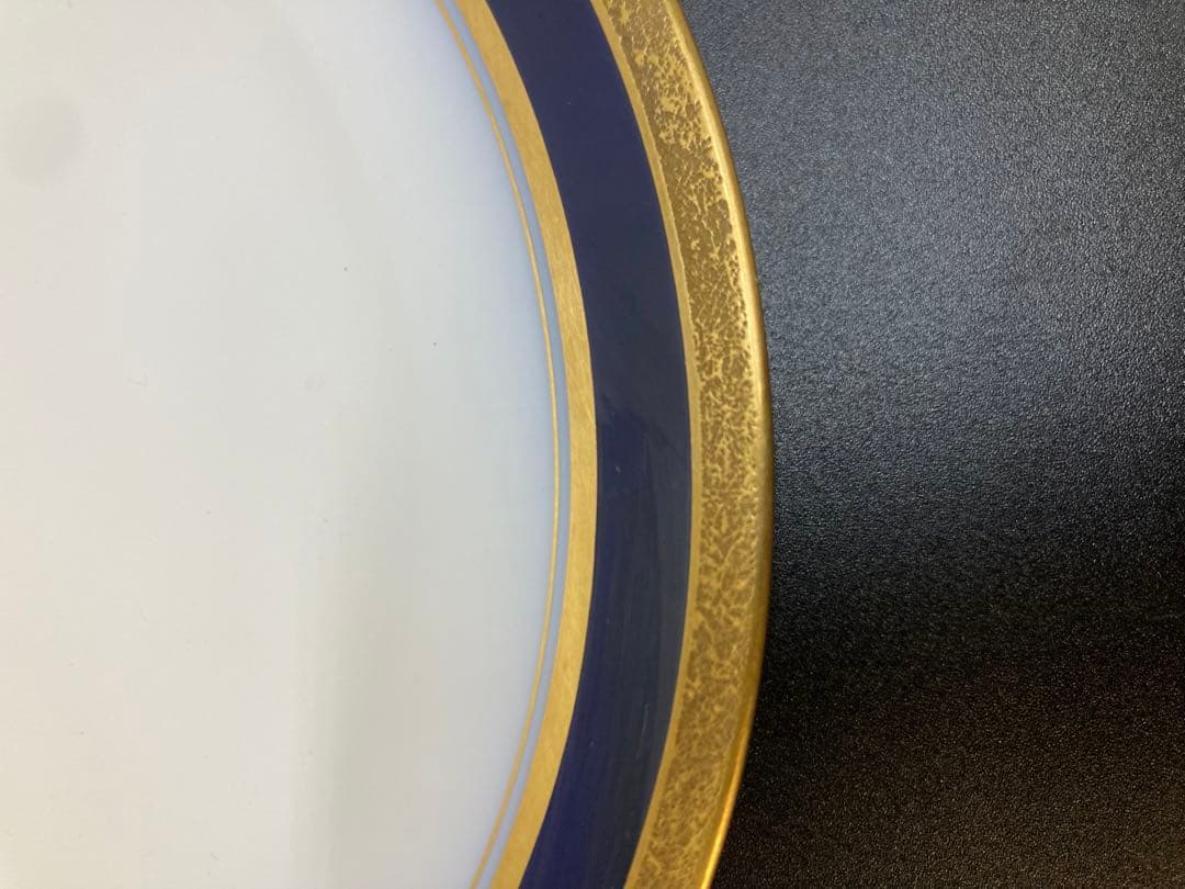 大倉陶園　瑠璃金蝕 プレート 3枚セット オールド大倉 tokyo印 金彩