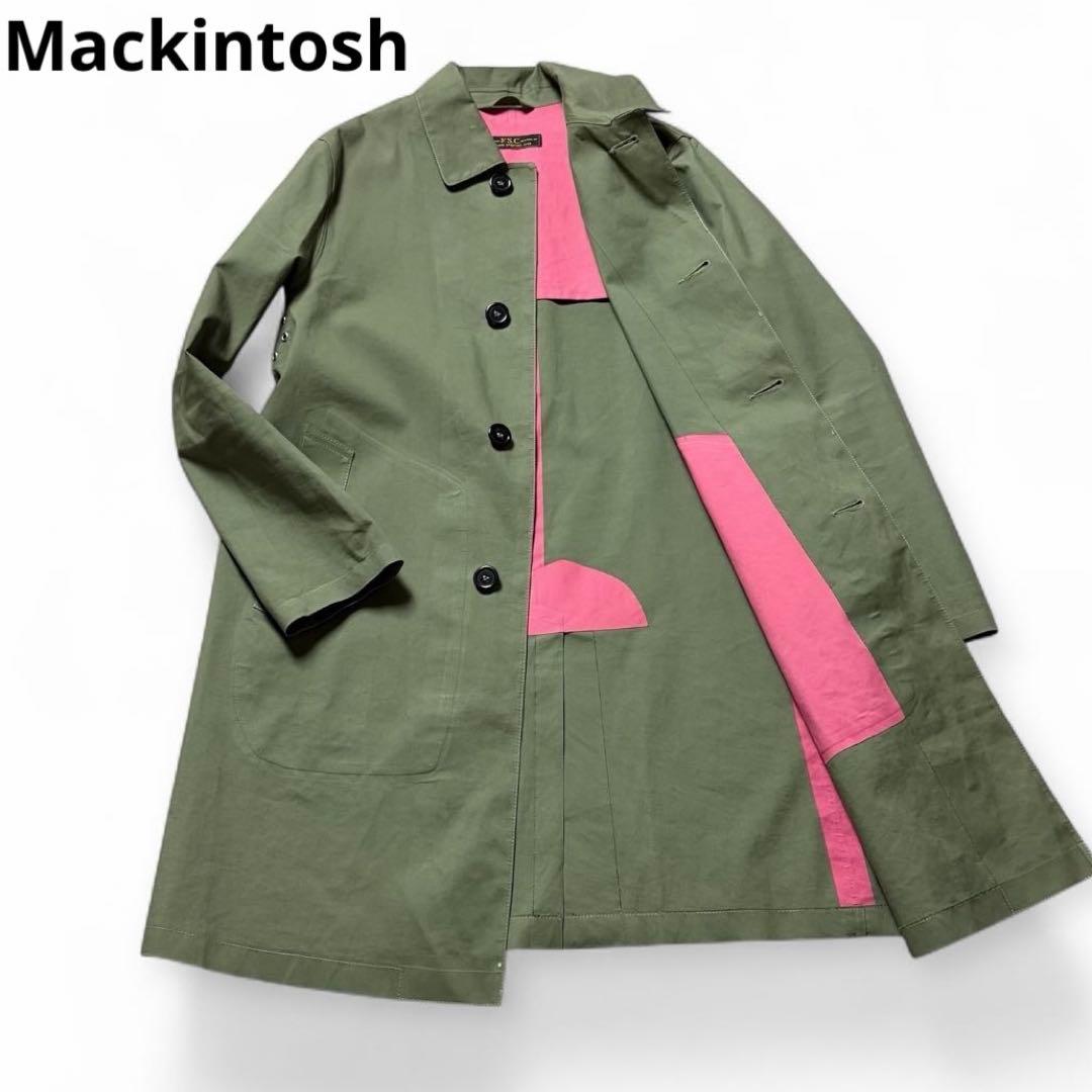 【ゴム引きコート】マッキントッシュ ダンケルド ステンカラーコート 防水