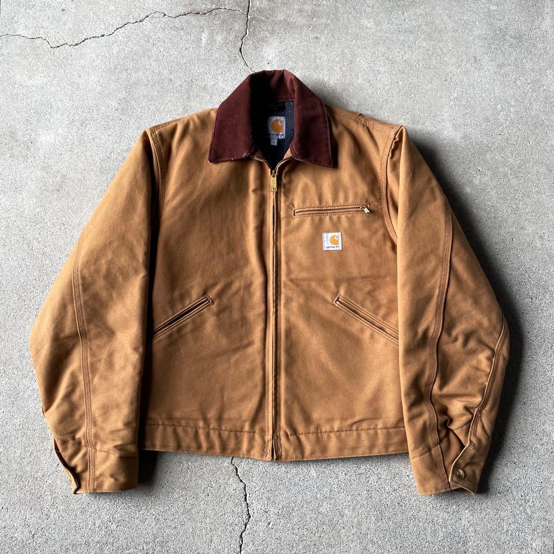 USA製 Carhartt 125周年 デトロイトジャケット J001 BRN