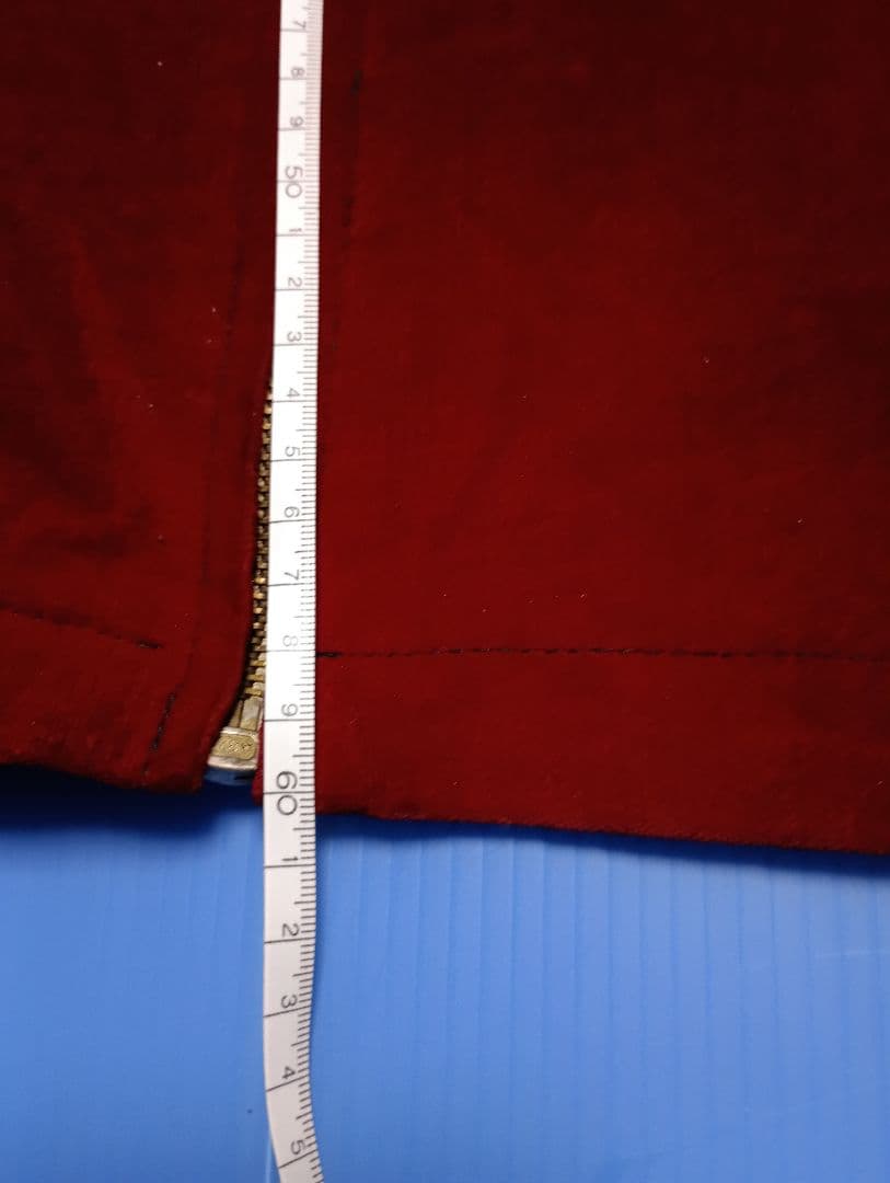 さらに値下げしました。スカジャン　襟付き　ベロア ヴィンテージ