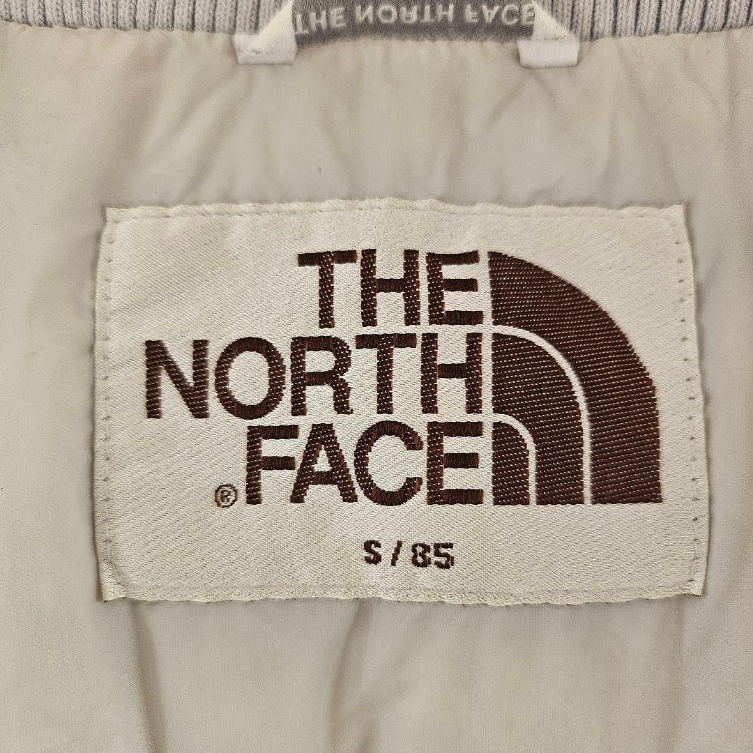 【超希少】ノースフェイス ロング ダウンジャケット ファー付き アイスグレー S