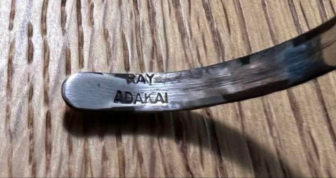 Ray Adakai スタンプワークトライアングルバングル