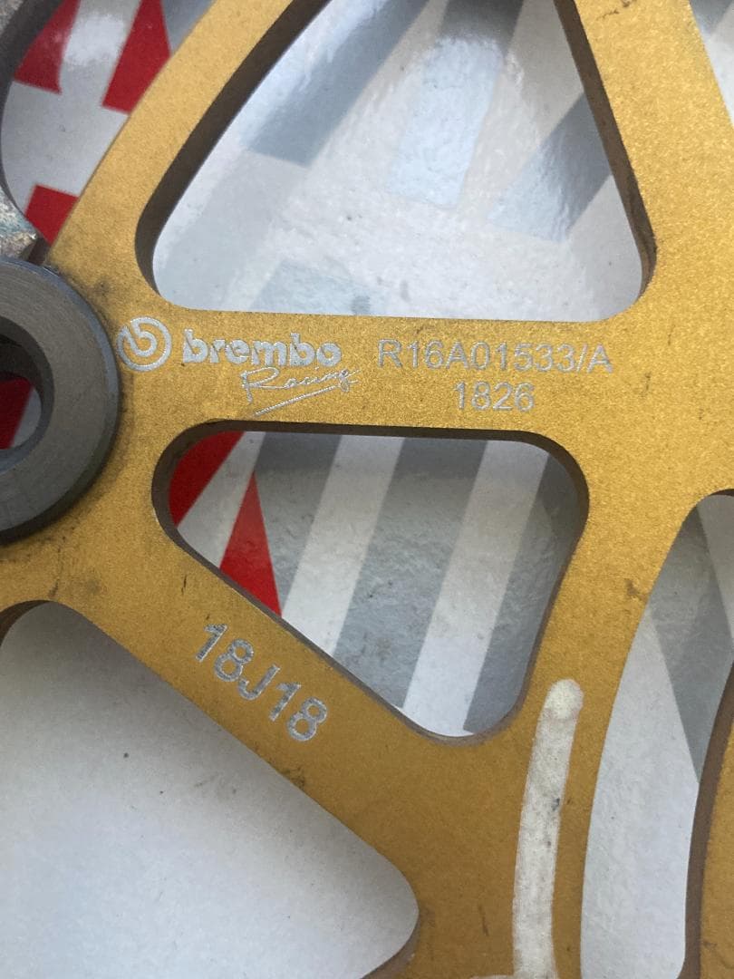 brembo ブレーキローター R16A01163/A 2枚セット