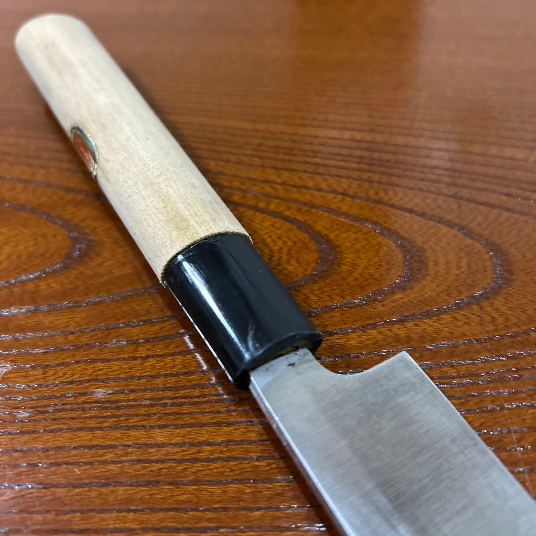 刺身包丁 龍玉作 全長36,5cm刃22,5cm厚約3,5mm ★送料無料