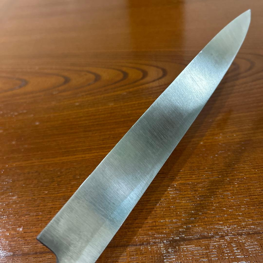 刺身包丁 龍玉作 全長36,5cm刃22,5cm厚約3,5mm ★送料無料