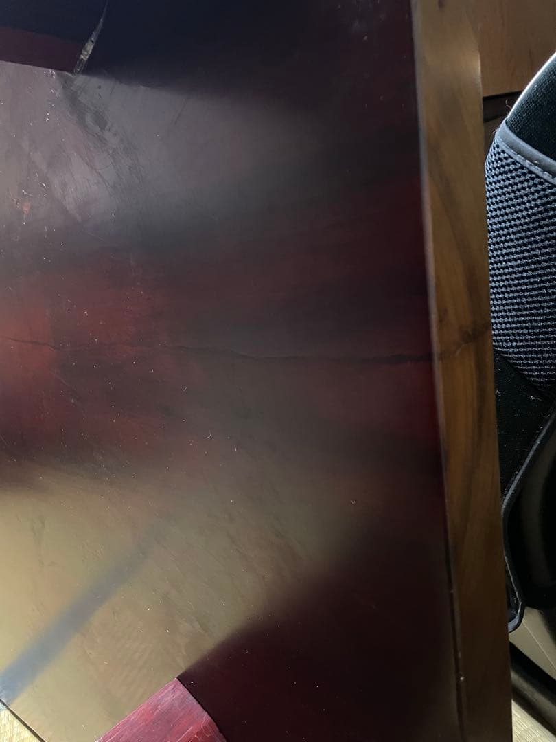 値下げ花梨【かりん】一枚板ローテーブル