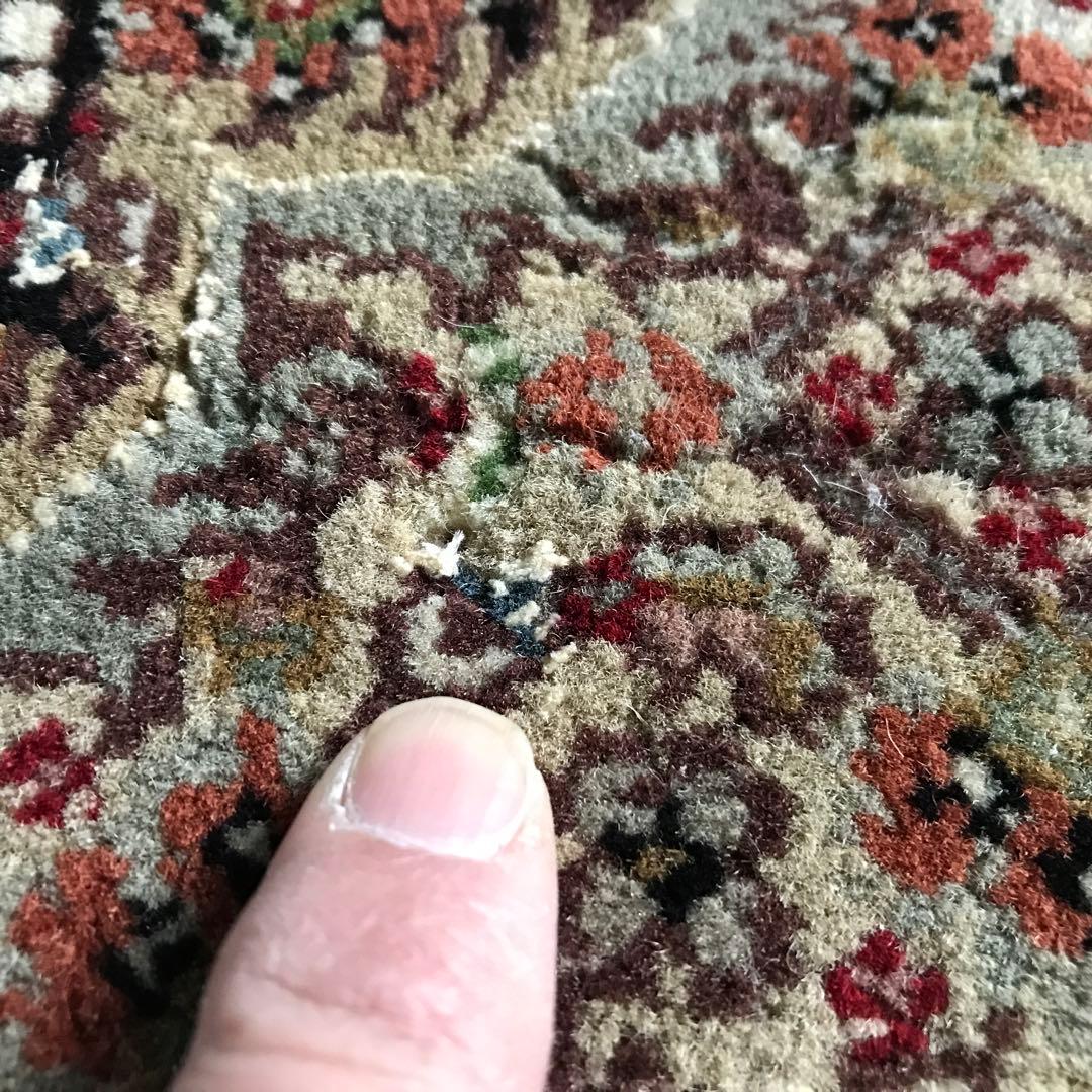 マヒ柄 希少品 ペルシャ絨毯柄 ラグ ラグマット 絨毯 153x222cm