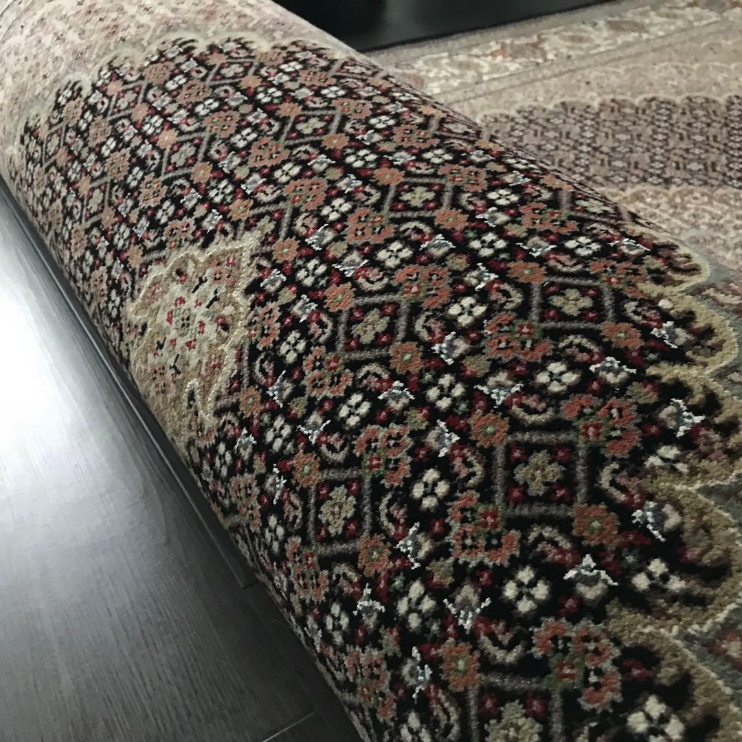 マヒ柄 希少品 ペルシャ絨毯柄 ラグ ラグマット 絨毯 153x222cm