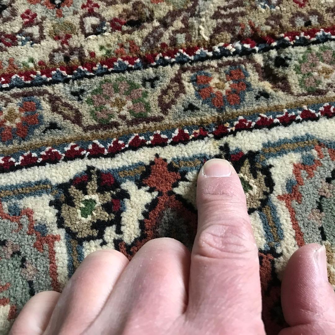 マヒ柄 希少品 ペルシャ絨毯柄 ラグ ラグマット 絨毯 153x222cm