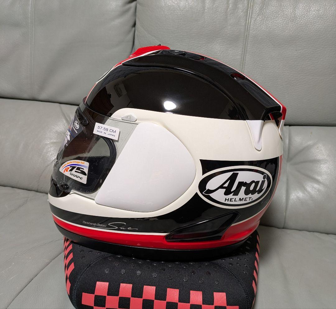 Arai RX-7RR5 タイラ 赤 57-58cm