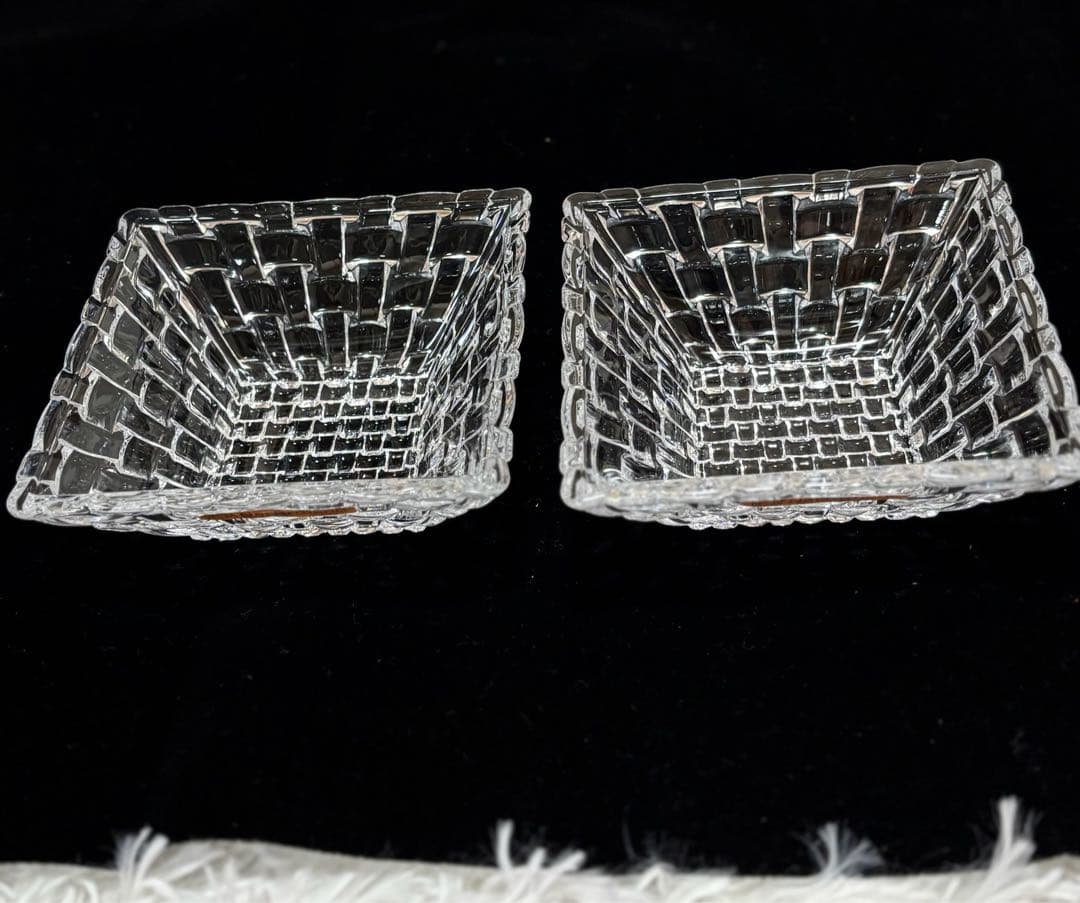 ナハトマン ボサノバスクエアボウル 12cm 2個セット4枚