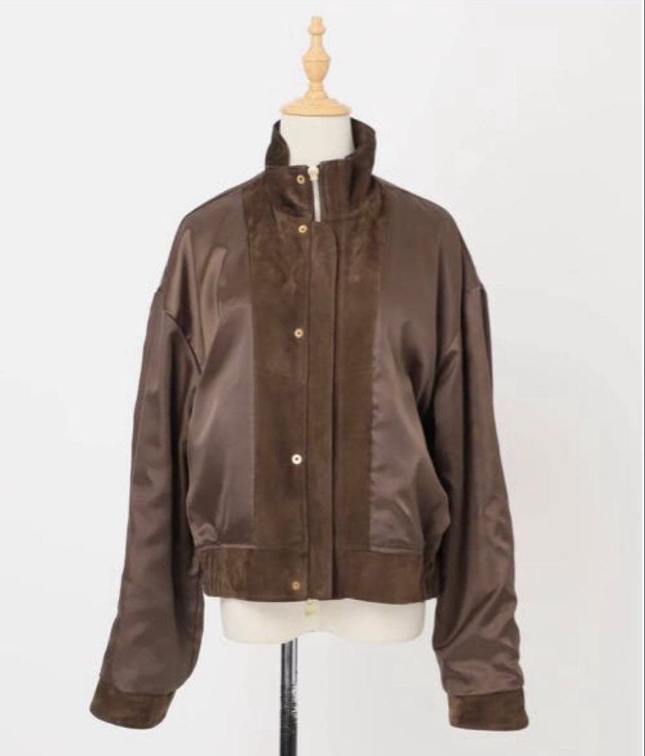 【新品・タグ付き】deuxieme classe croppedブルゾン