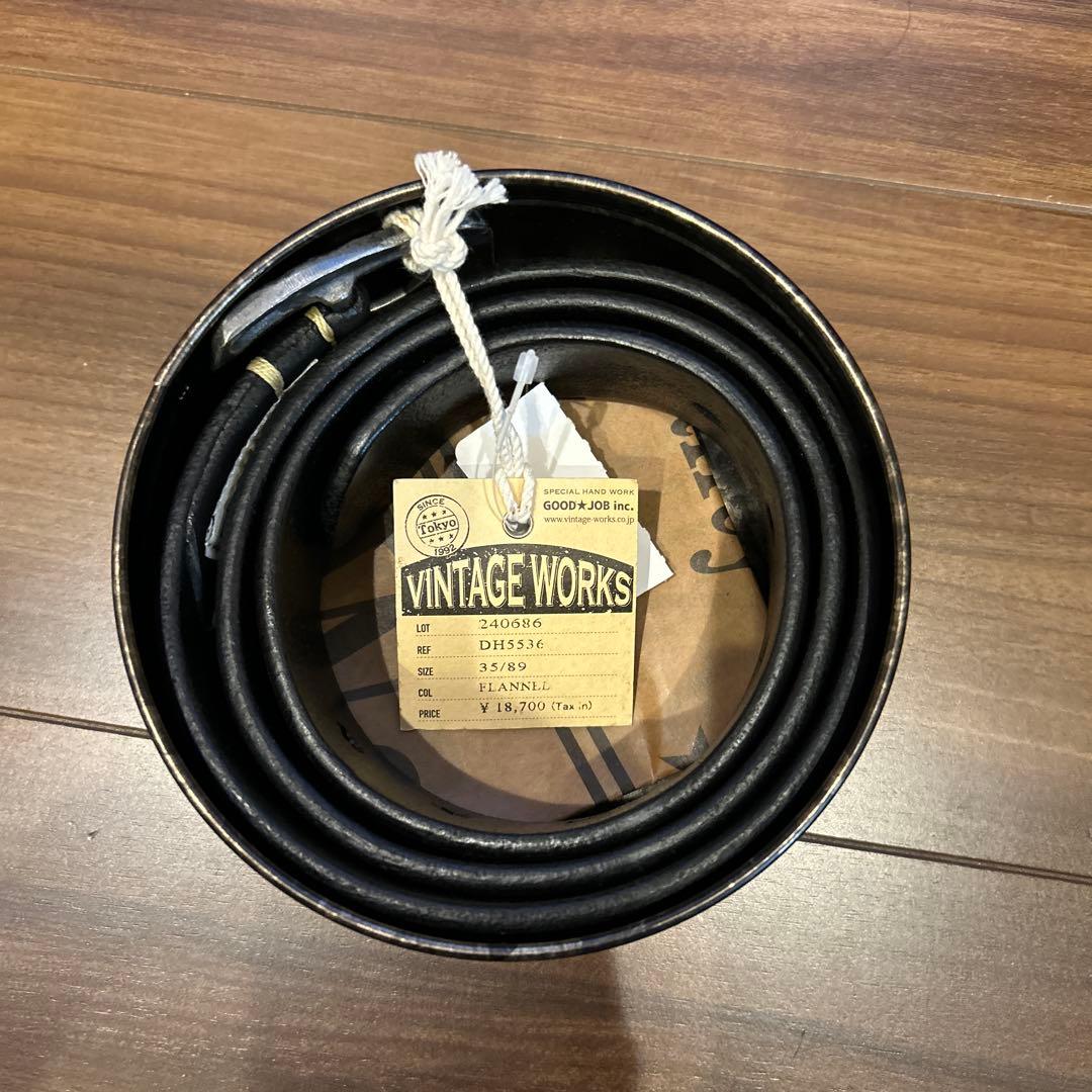 未使用　未使用　DH5536 サイズ35 VINTAGE WORKS フランネル