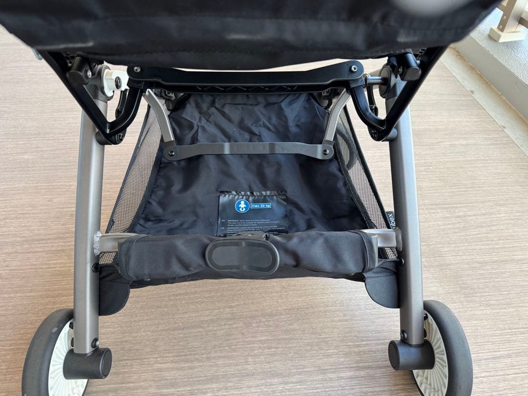 値下げ cybex リベル2024年モデル ストーミーブルーバンパー付き