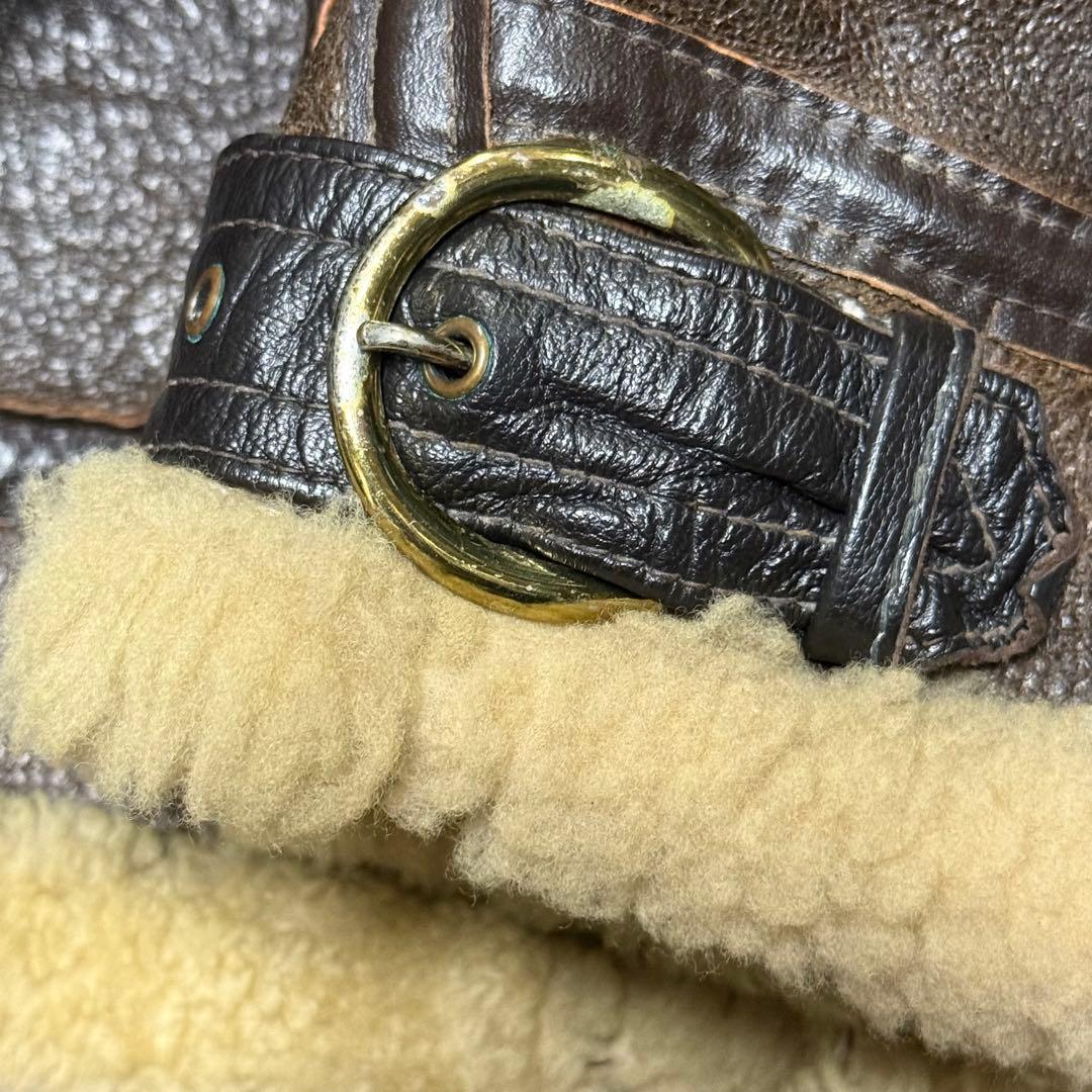 AVIREX レザー フライトジャケット B3 ボア付き