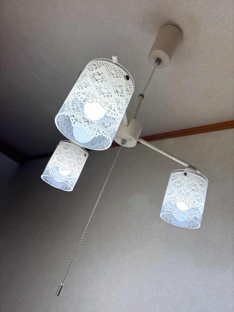 INTERFORM インターフォルム　3灯 シャンデリア　ペンダントランプライト