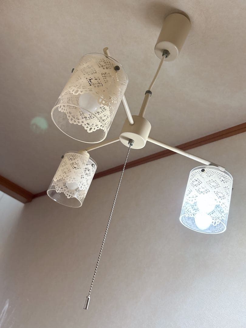 INTERFORM インターフォルム　3灯 シャンデリア　ペンダントランプライト