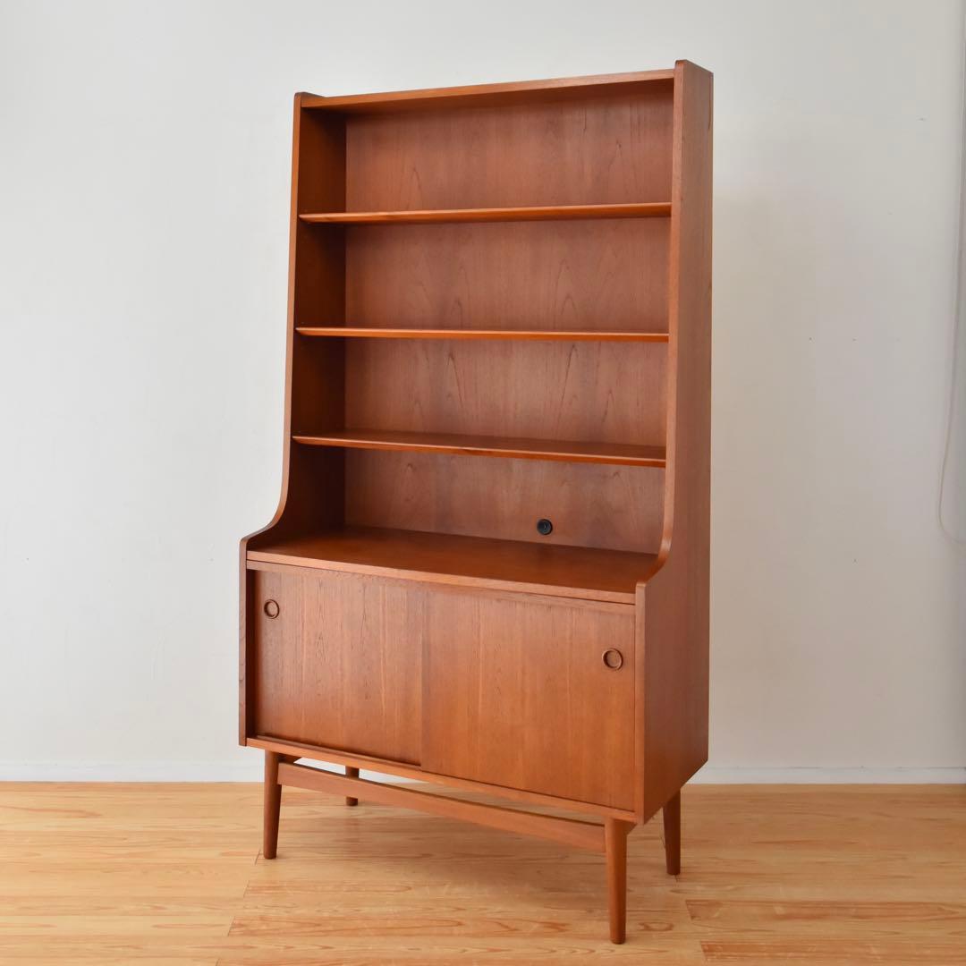 DENMARK チーク Johannes Sorth ブックシェルフ
