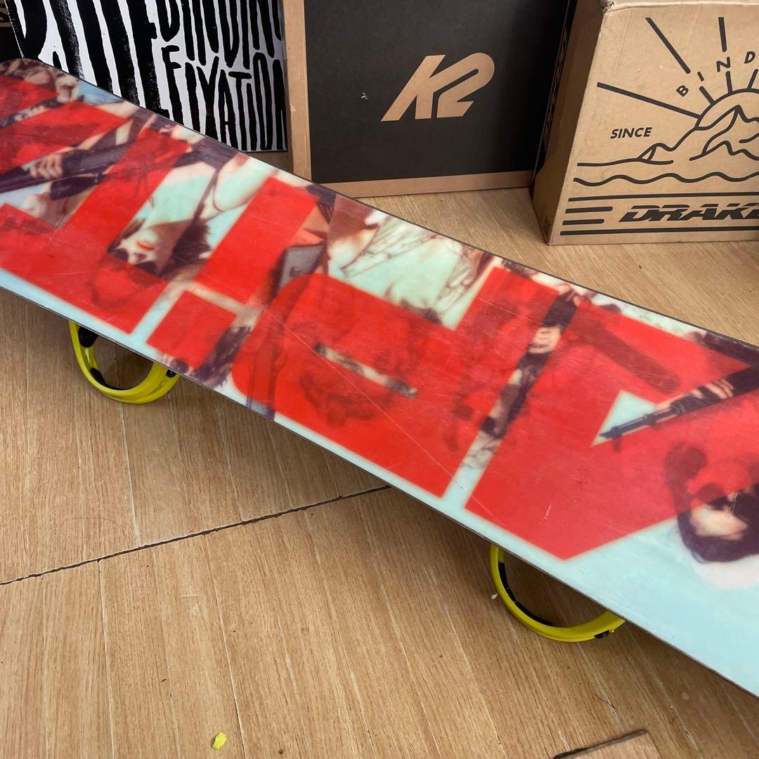 Capita×FLUX　キャピタ　フラックスバインディング付　スノーボードセット