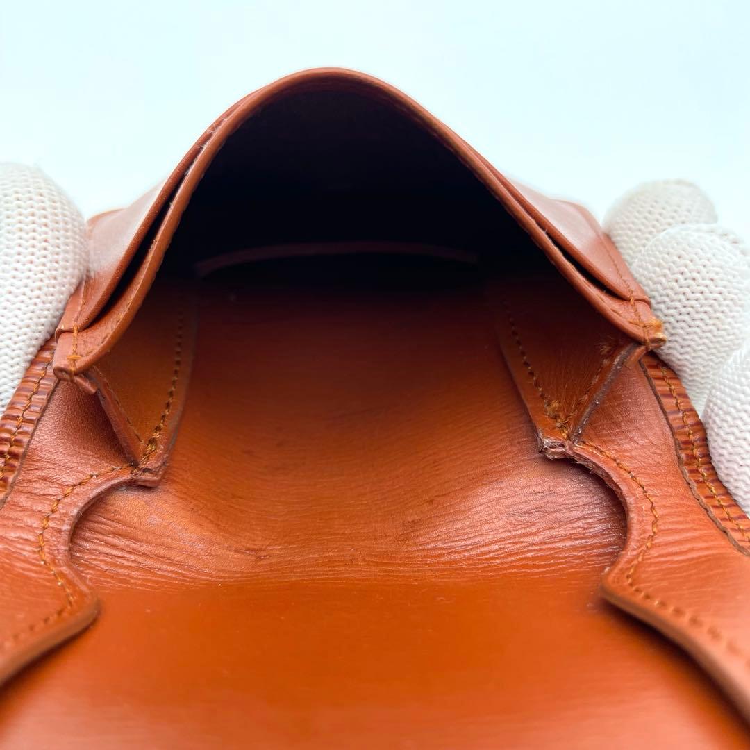 ルイヴィトン　キュベットスプール　エピ　ケース　小銭入れ　茶色