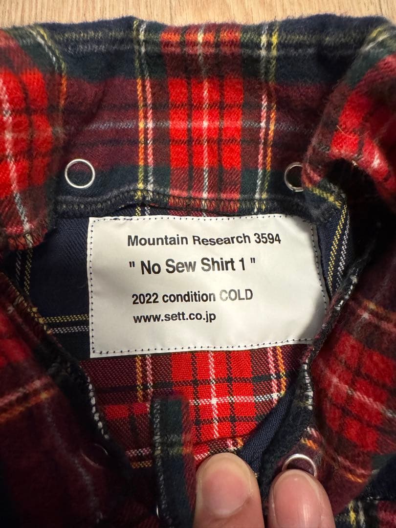 Mountain Research No Sew Shirt 1 シャツ