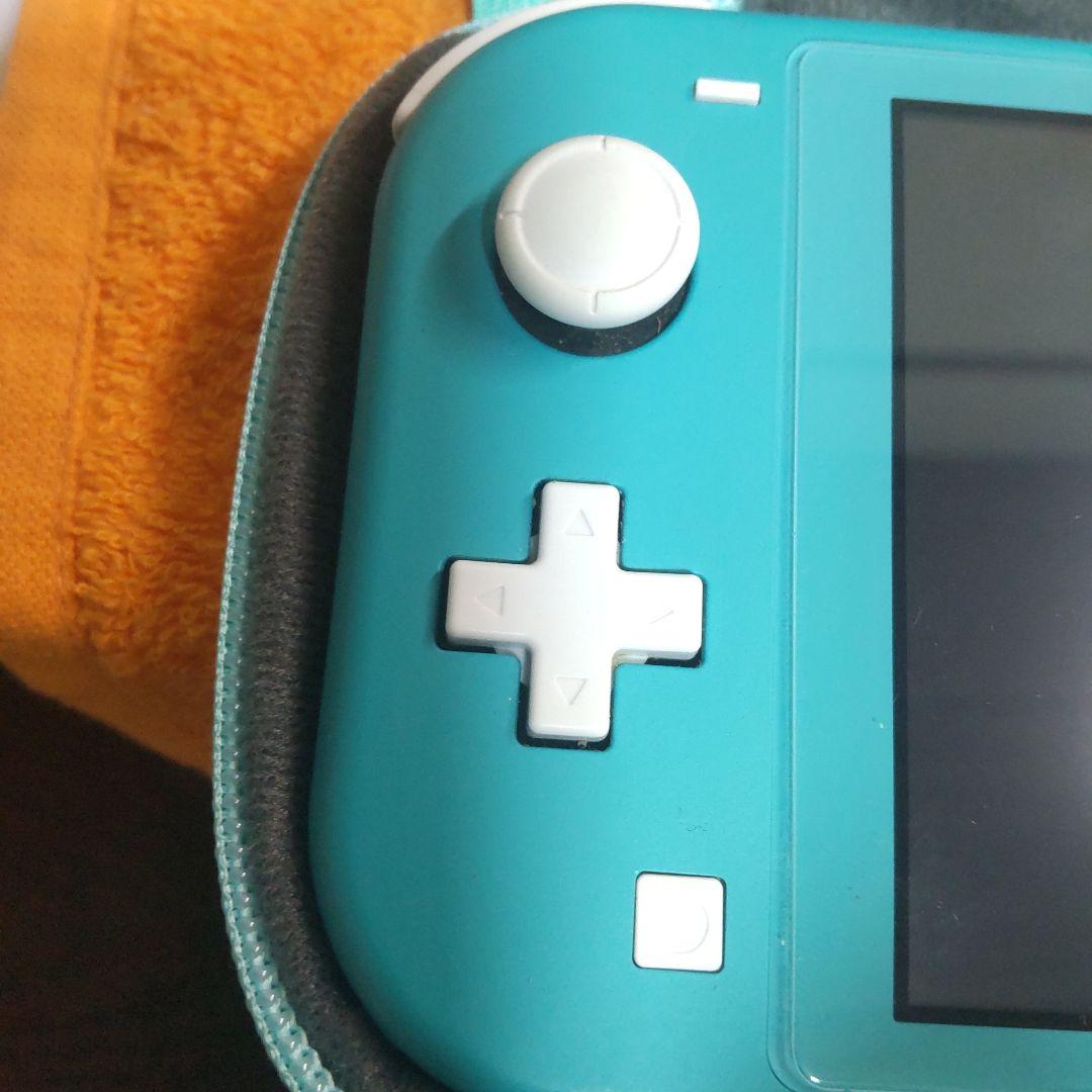 Nintendo Switch Lite ターコイズ 動物デザイン