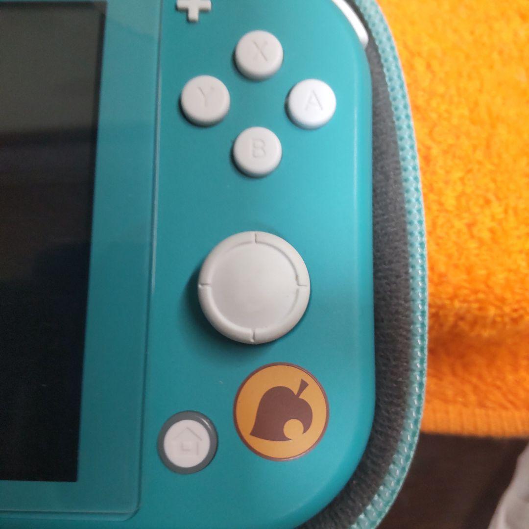 Nintendo Switch Lite ターコイズ 動物デザイン