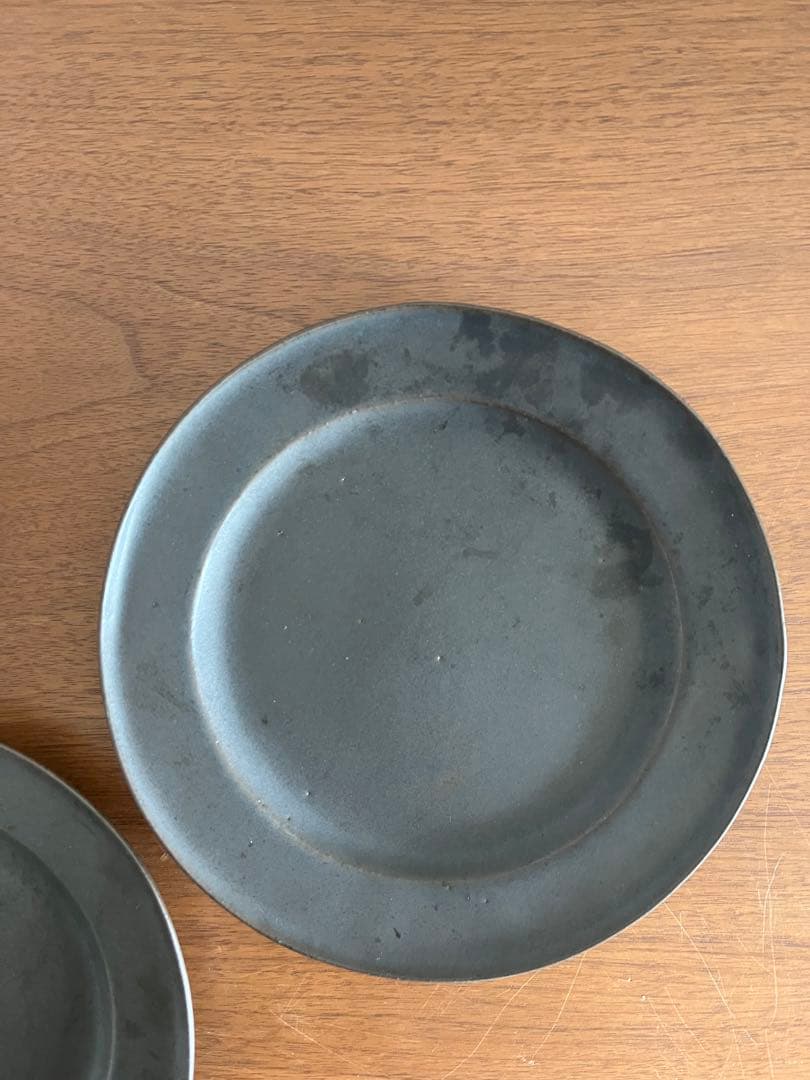 安藤雅信　皿　二枚組