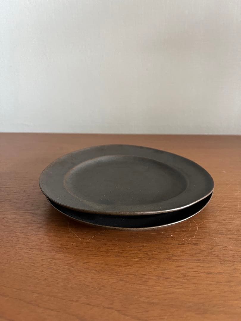 安藤雅信　皿　二枚組