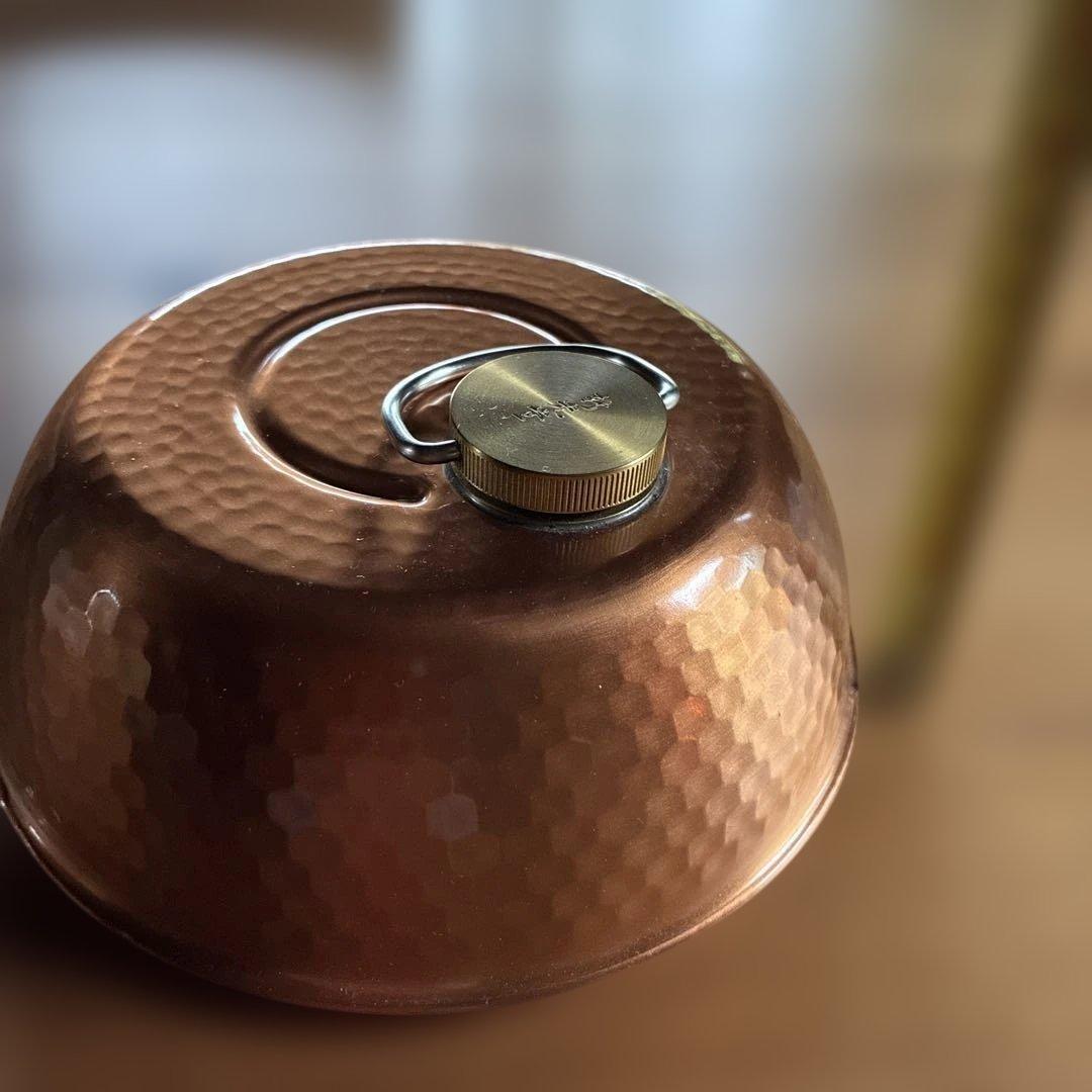 銅製　湯たんぽ