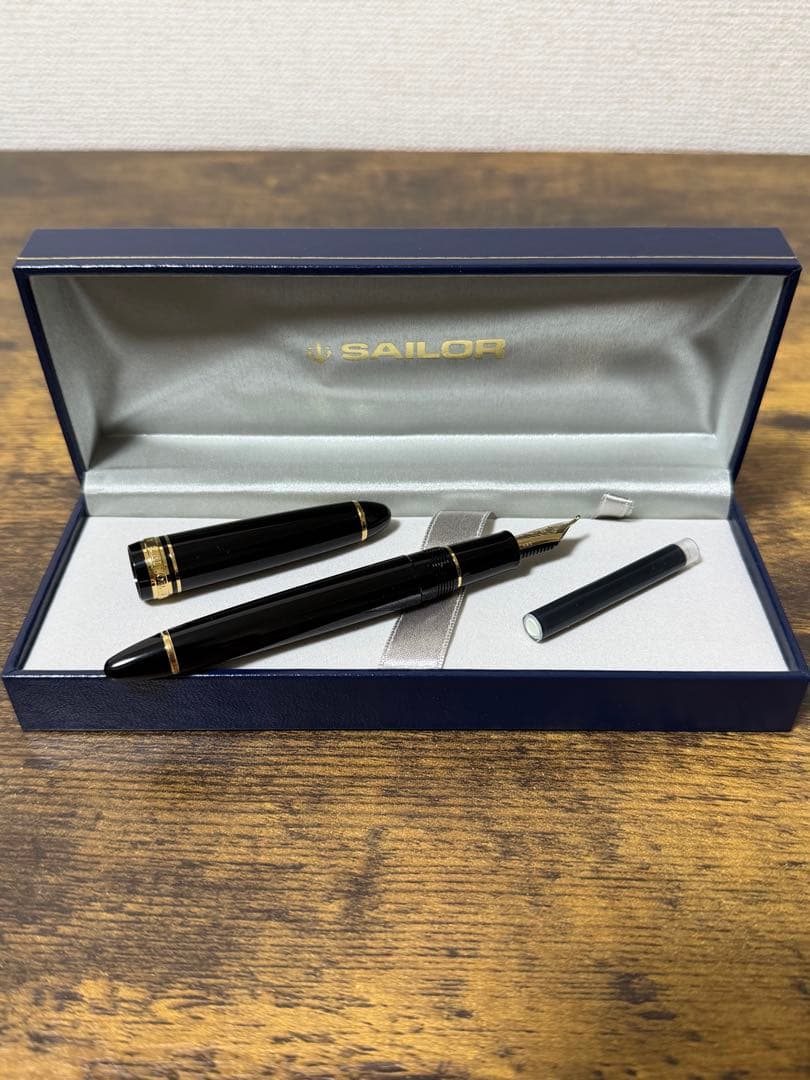 新品未使用　旧ニブ　長刀　ふでDEまんねん　NAG セーラー　万年筆