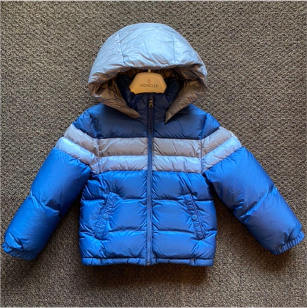美品 モンクレール ベビー キッズ 男の子 ダウン ダウンジャケット 92cm