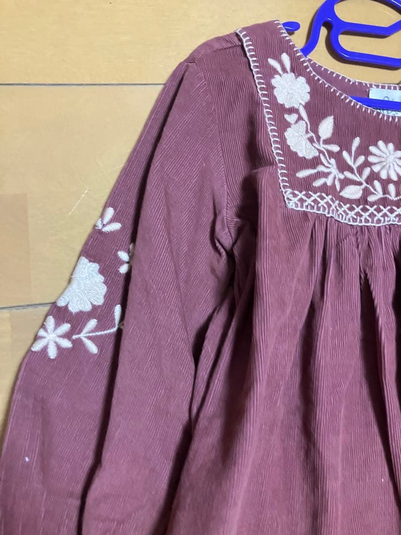 Apolina コーデュロイ　ワンピース 2-3y