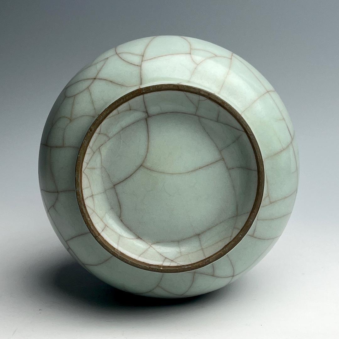 青磁花瓶 景徳鎮窯 古玩 中国美術 唐物 擺件SN16