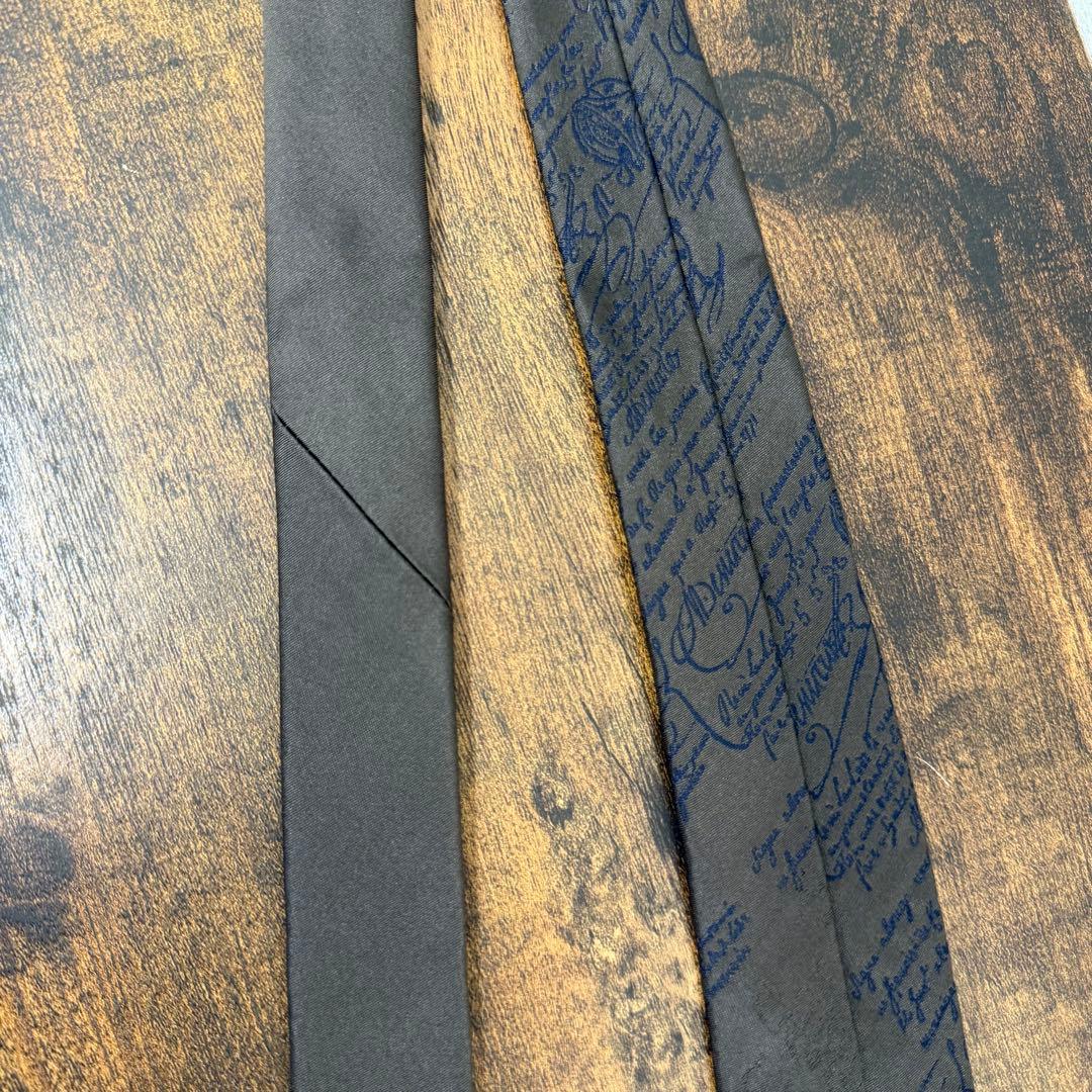 ベルルッティ ネクタイ Berluti マルベリーシルク メンズ ダークブラウン