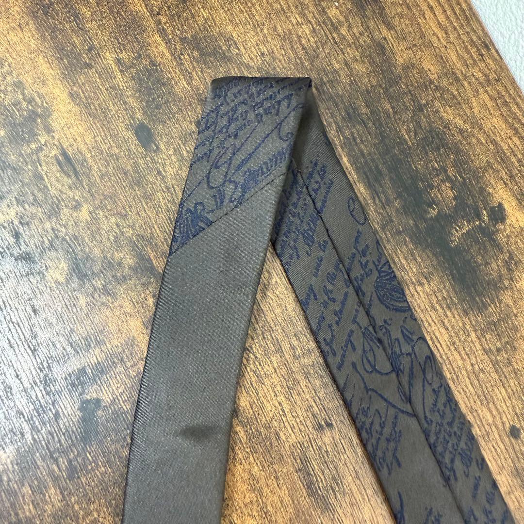 ベルルッティ ネクタイ Berluti マルベリーシルク メンズ ダークブラウン